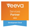 Services Alliance Partner Certification Badges with Year 2023_Services Partner_Development Cloud